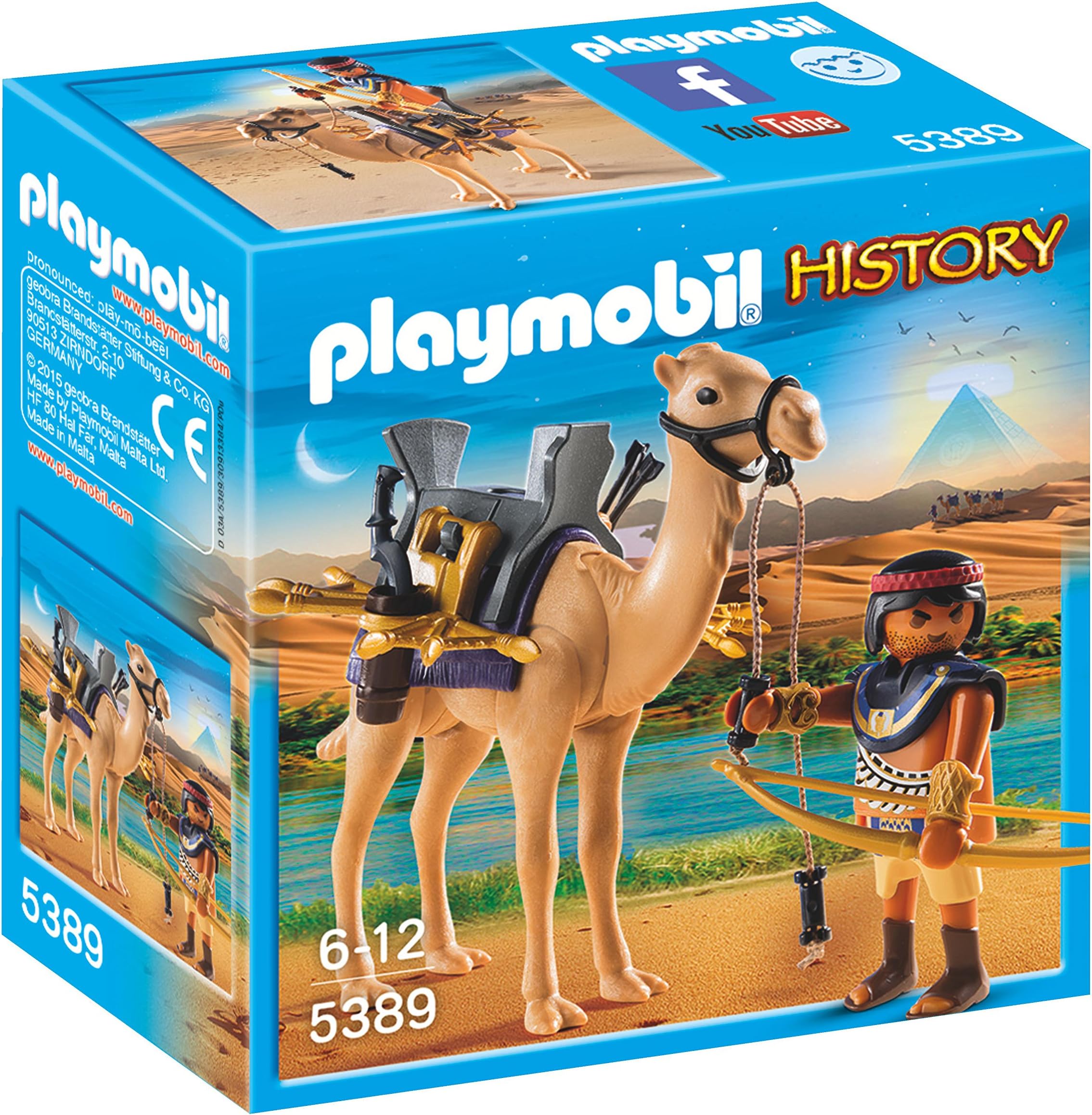 Playmobil 5389 Egyptian Warrior with Camel