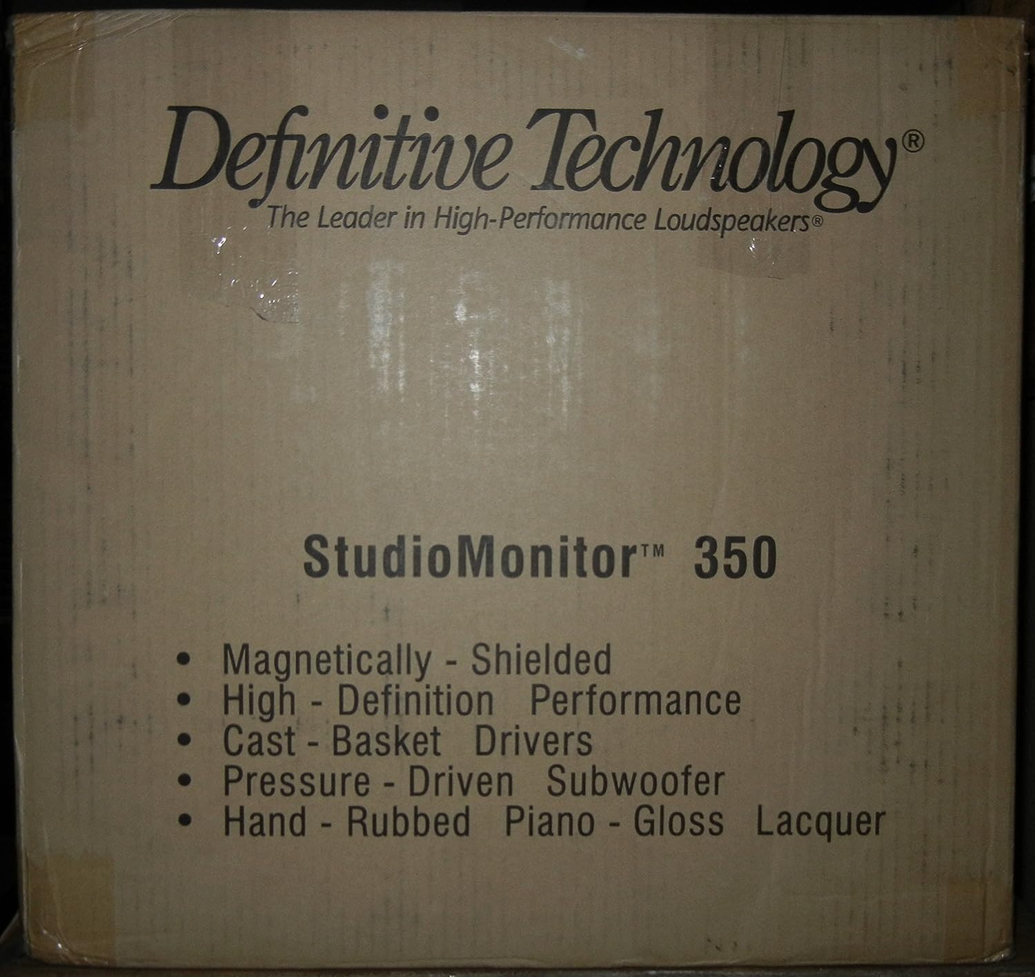 definitive technology studiomonitor 350
