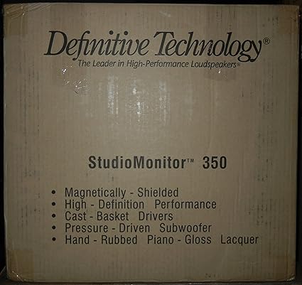 definitive studio monitor 350
