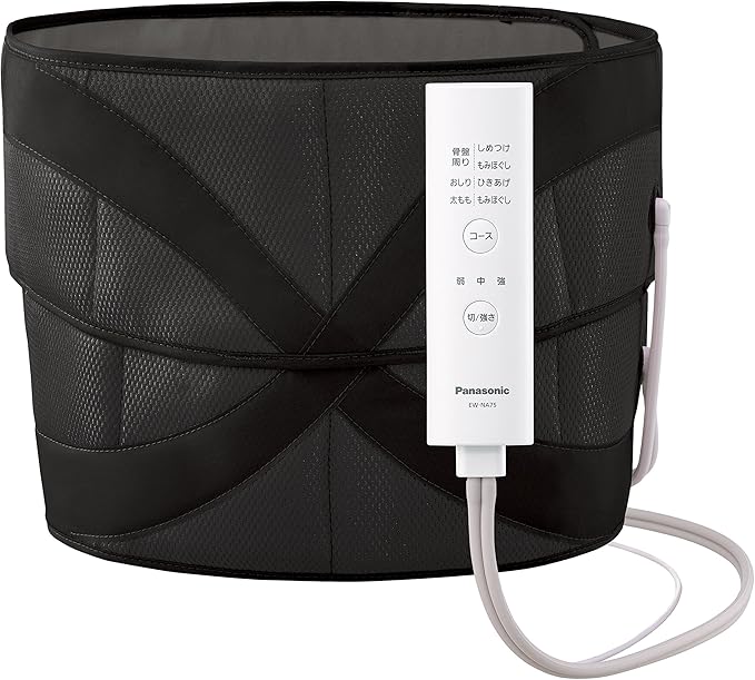 Amazon パナソニック エアーマッサージャー 骨盤おしりリフレ 4コース 引き締め ブラック Ew Na75 K パナソニック Panasonic マッサージ機 通販