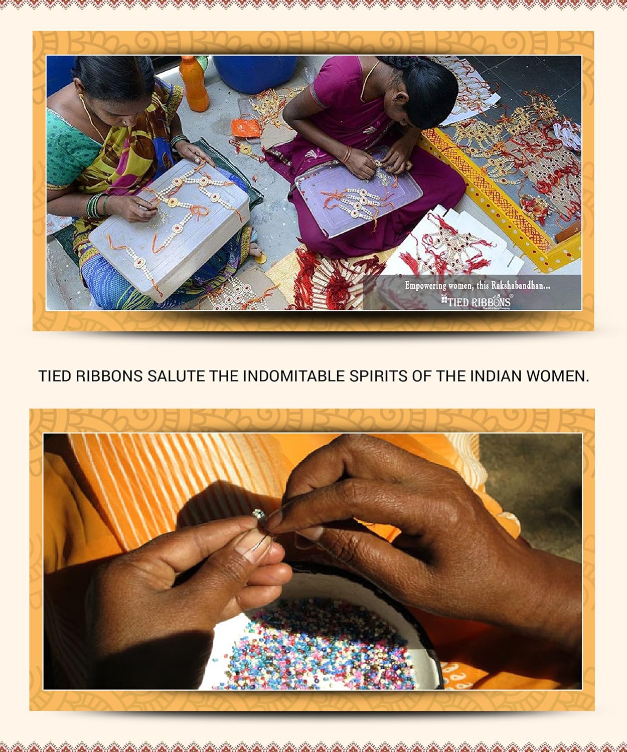 tied ribbons rakhi for brother, rakhis for rakshabandhan(designer rakhi with roli)