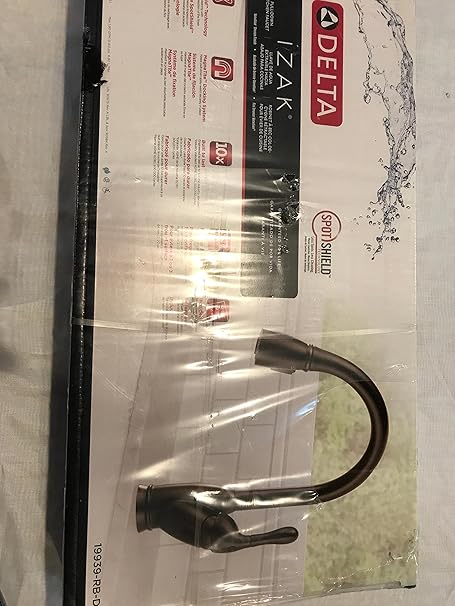 Delta 19939 Rb Dst Izak Venetian Bronze Single Handle Pulldown