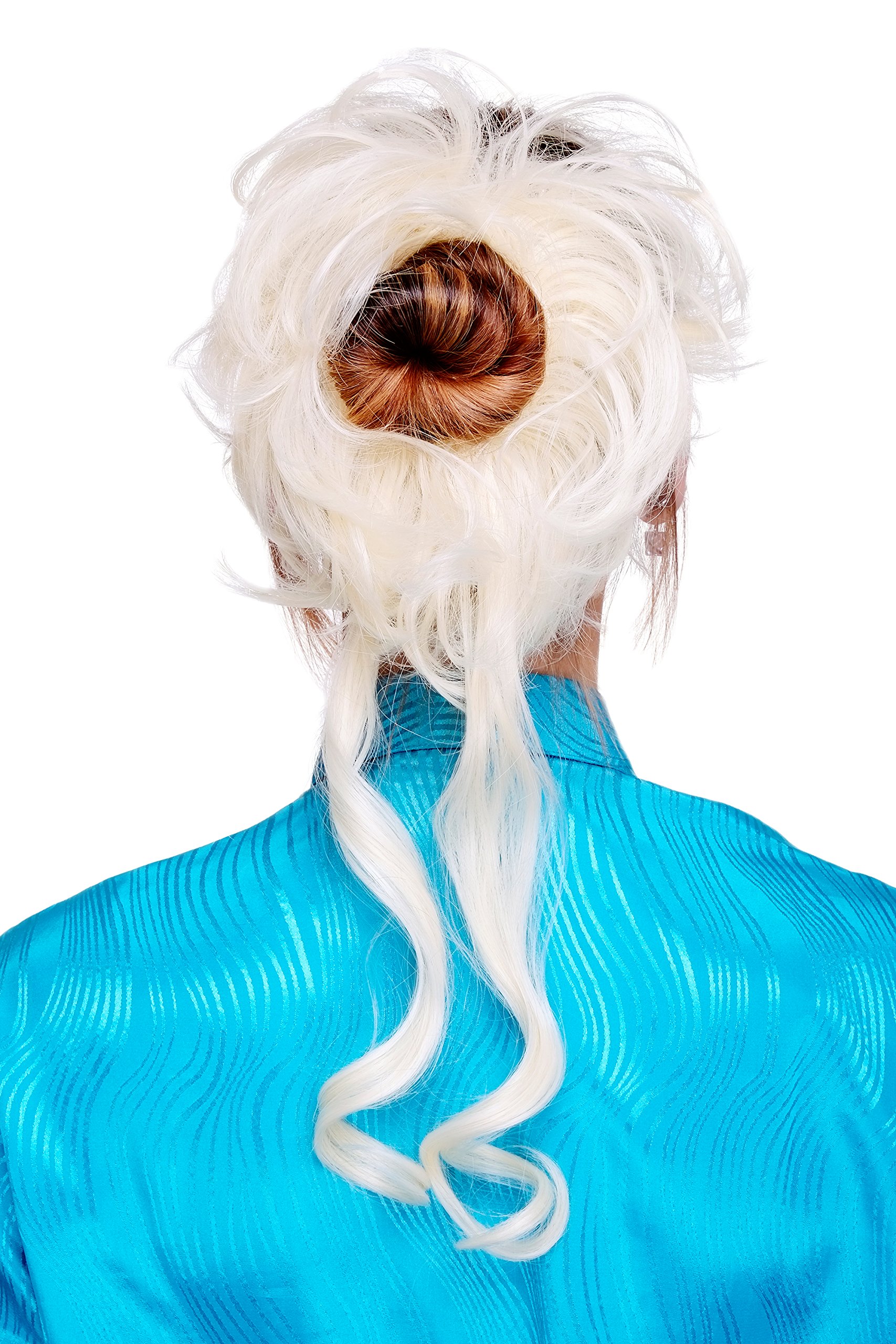 WIG ME UP YZF-3072HT-88 Hair Piece baroque voluminous wild curled like scrunchy with micro comb bright blond