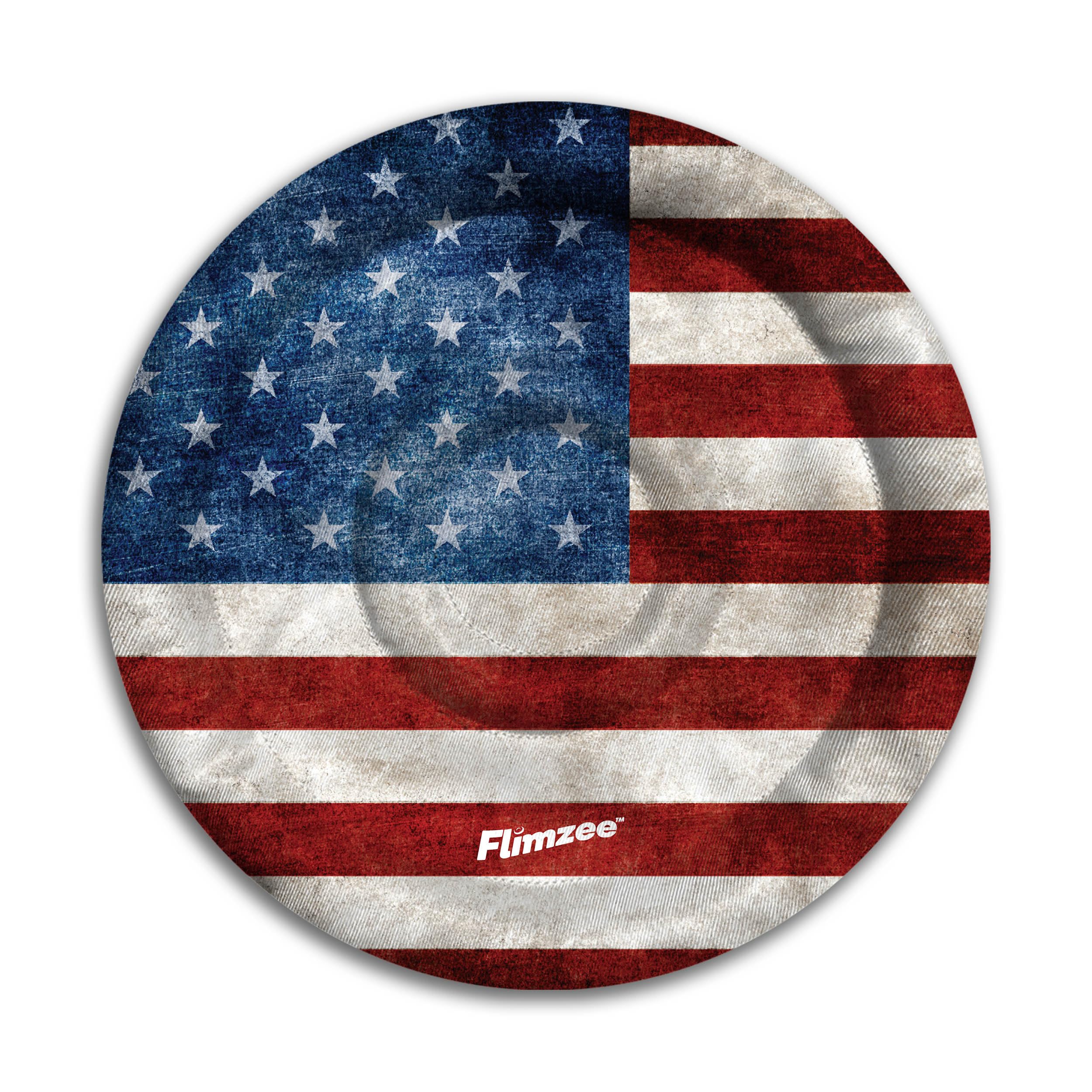 Photo 1 of YouTheFan Stars & Stripes Flimzee Bean-Bag Flying Disc