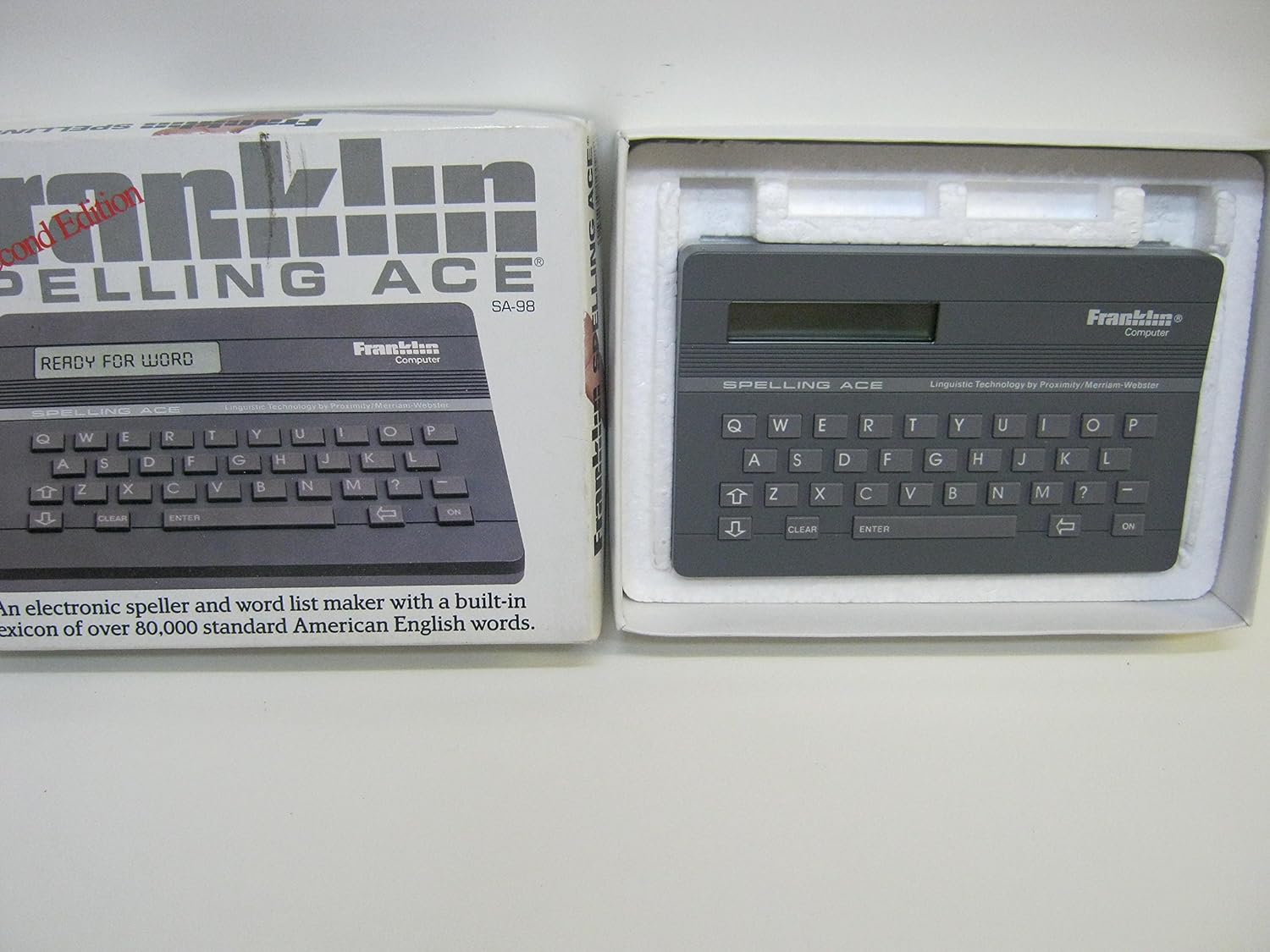Spelling Franklin Ace Edition Second English Dictionaries Electronic Dictionaries Thesauri 