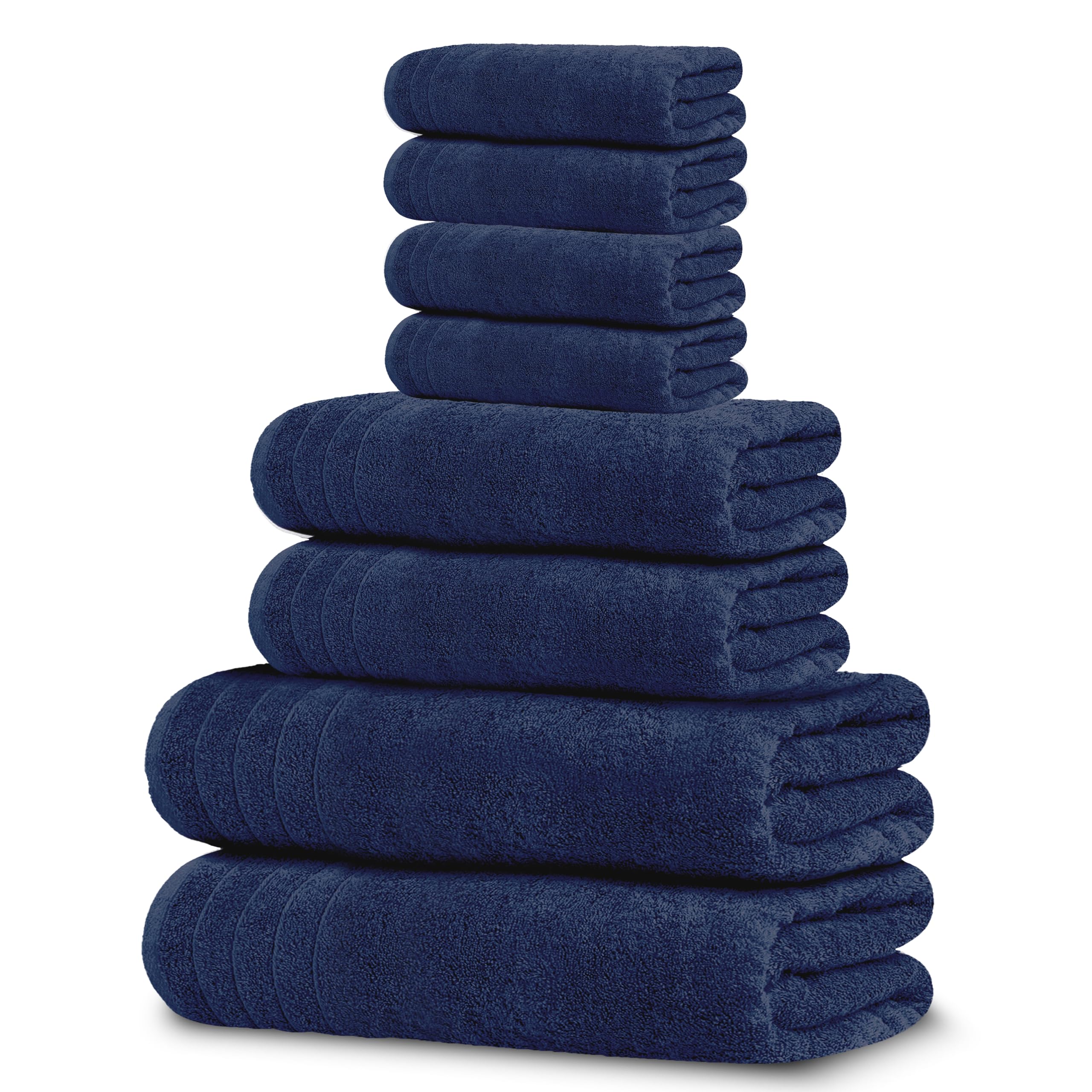 Photo 1 of ***used***Tens Towe2 Extra Large Ban, Lighter Weight, Quicker to Dry, Super Absorbent, Perfect for Bathroom, Navy