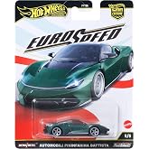 Hot Wheels Premium Car Culture Collectible Toy Car, 1:64 Scale Die-Cast Pininfarina Battista, Eurospeed Vehicle with Real Riders Tires