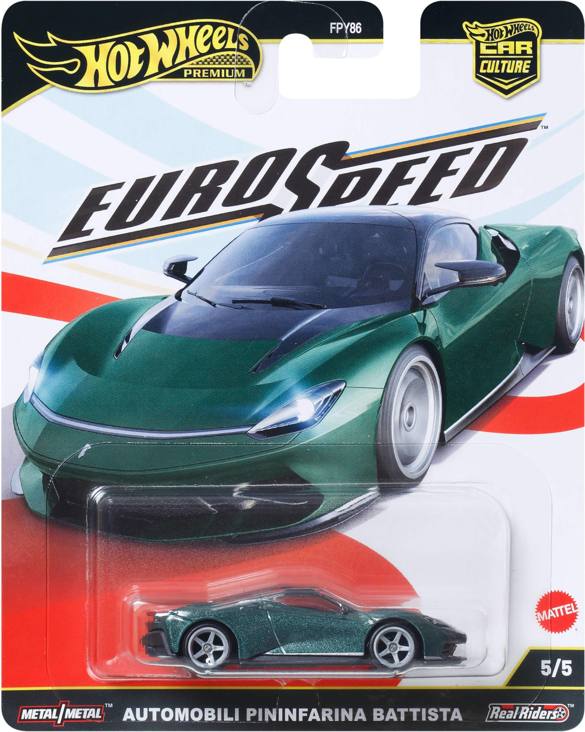 Hot Wheels Car Culture Eurospeed 5/5: Automobili Pinnifarina Battista JBK77