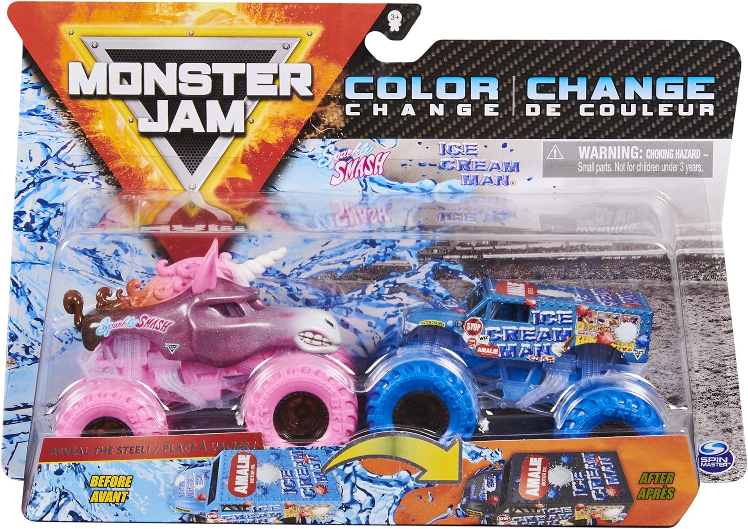 Monster Jam Color Change Sparkle Smash 