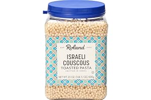 Roland Israeli Couscous, 21.16-Ounce Plastic Jars (Pack of 4)