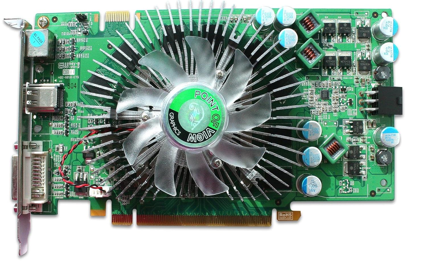 Point of View GF9600GT PCX Graphics Card PCIe 512MB Amazon.co.uk