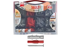 TOX 94901021 Dowel Assortment Multi Monteur, 336 Pieces, 094901021, Plug Set