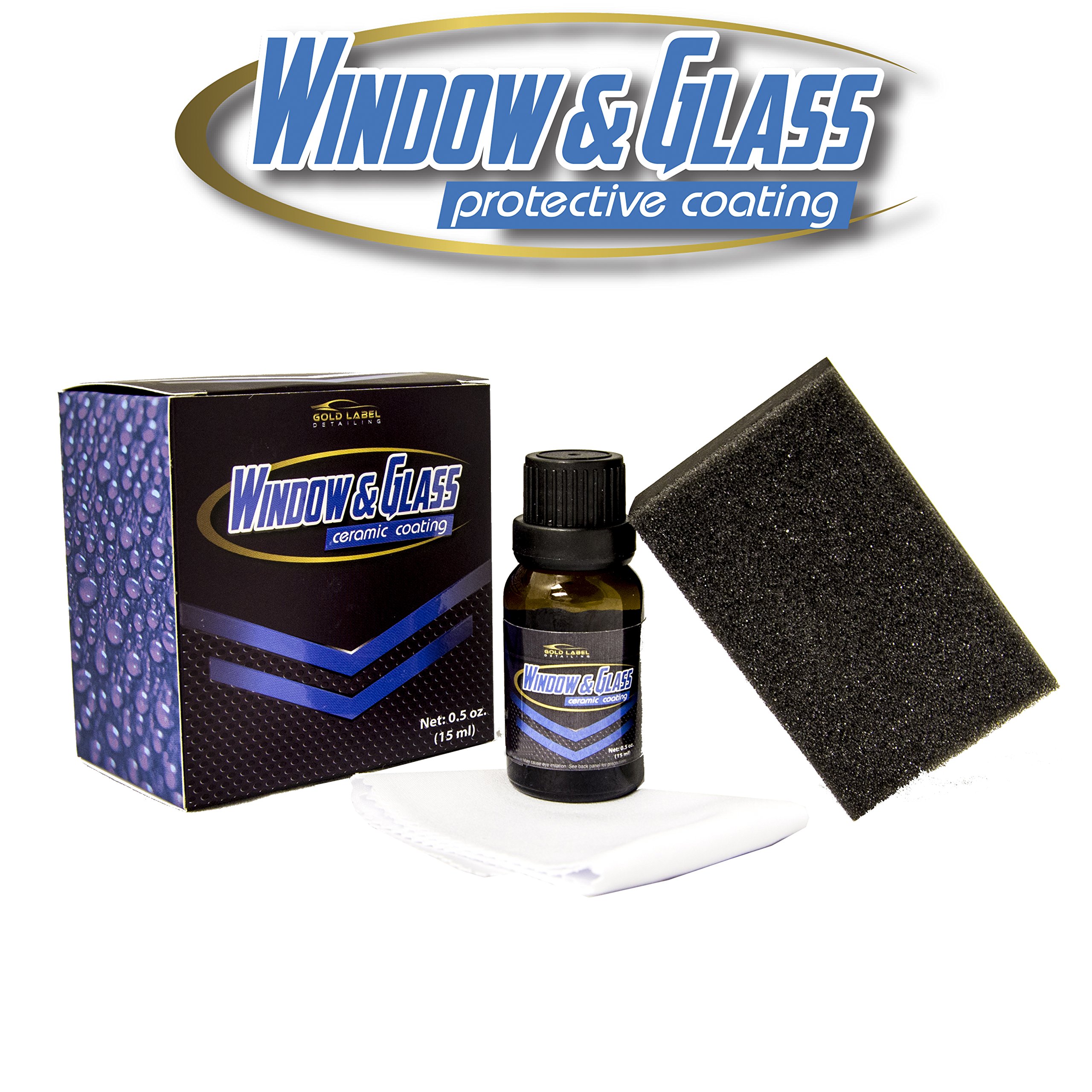 Buy Gold Label Detailing Window and Glass Ceramic Coating 15ml Long