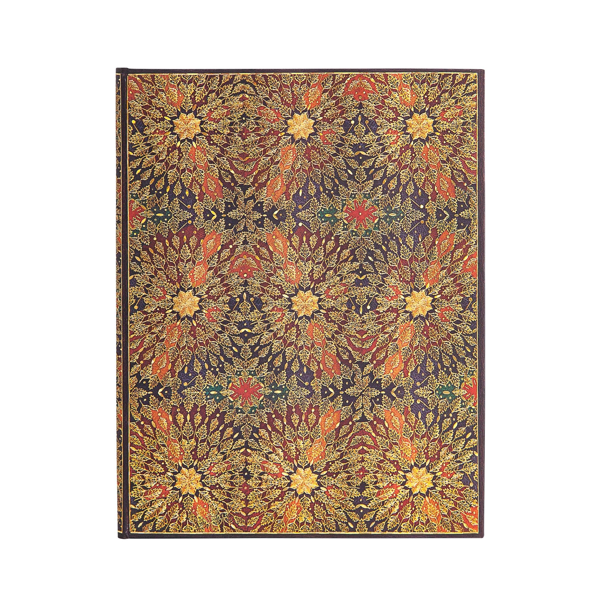 Paperblanks Hardcover Journal Fire Flowers | Lined | Ultra (180 × 230 mm)