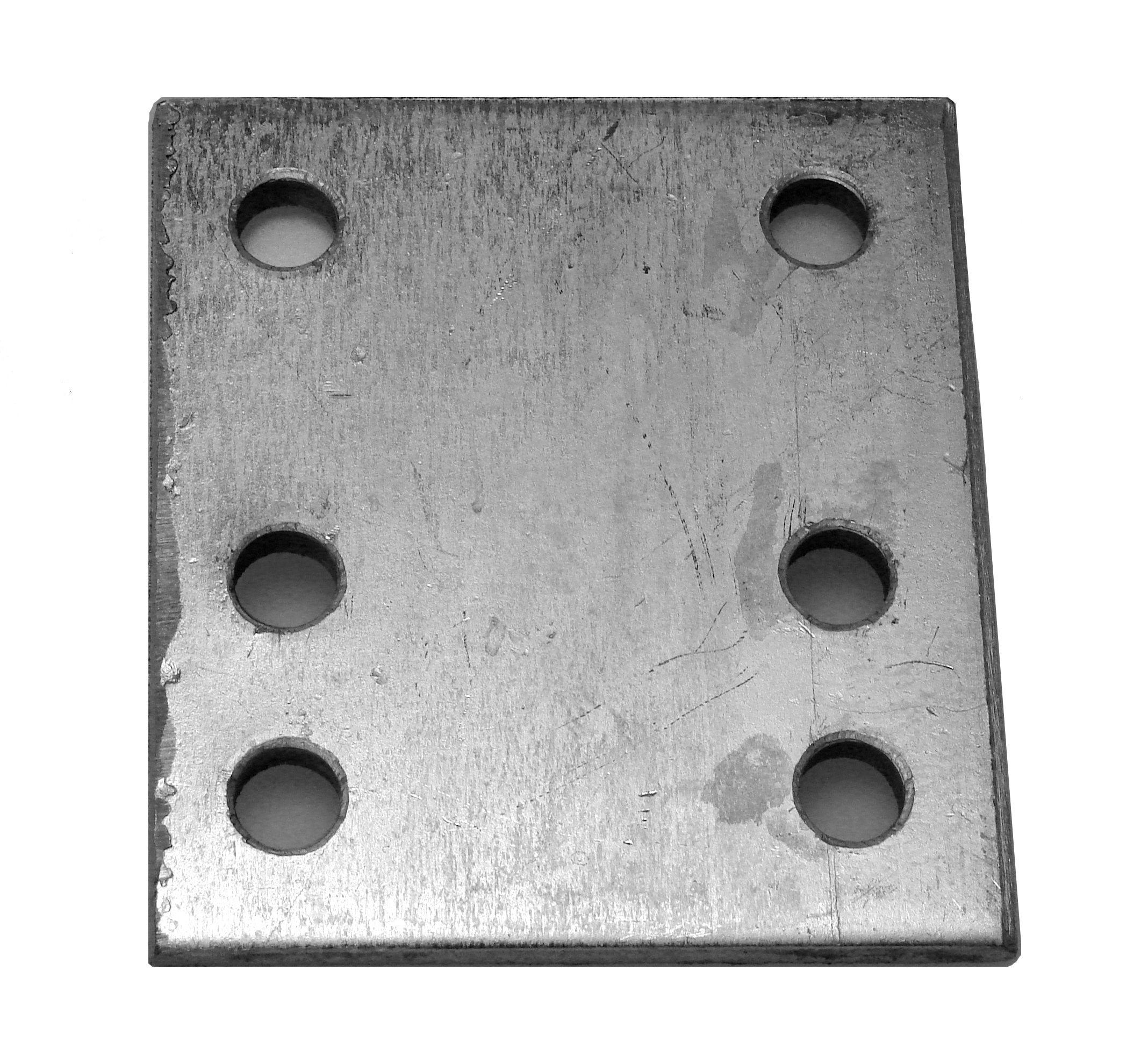 Maypole 232 4 inch 6 Hole Drop Plate Zinc Plated