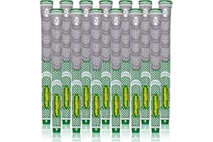 KINGRASP Multi Compound Golf Grips,Golf club grips midsize standard Size,13 Grips Set,6 Colors Optional,Anti-Slip High Stability,All Weather Cord Rubber Golf Club Grips