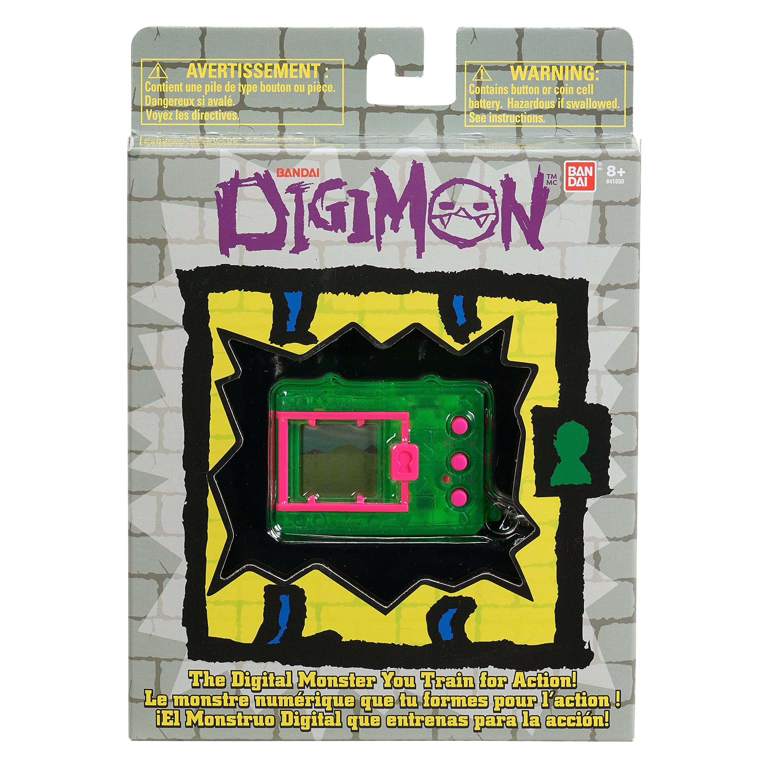 Bandai Namco - Digmon Device Virtual Pet Monster - Translucent Neon Green