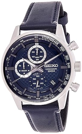 Analog Blue Dial Men's Watch-SSB333P1