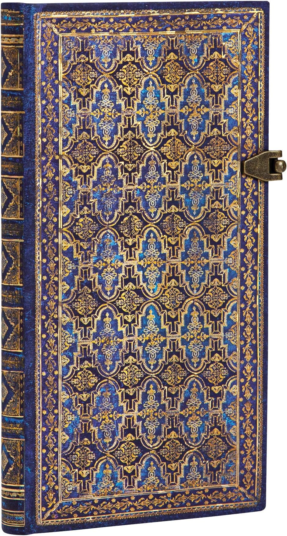 PaperblanksHardcover Journal Blue Rhine | Lined | Slim (95 × 180 mm) (River Cascade)