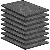 DECOHS 4 PCS Polyurethane Foam Sheet-16x12x1 Inch Cuttable Foam Inserts for Cases-Packing Foam Pads for Toolbox Camera Storag