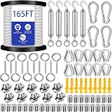 50M 304 Stainless Steel Garden Wire Rope Kit Plant Support Cable view 1