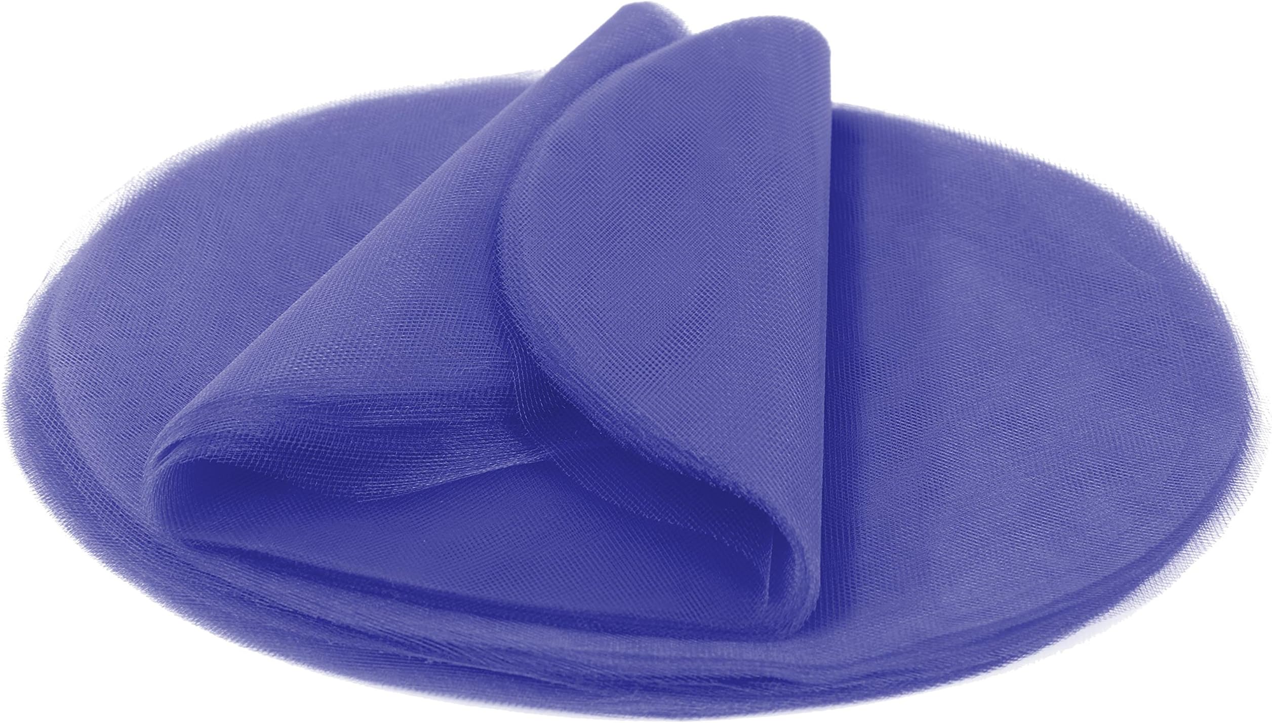 100 pc 9 inch Tulle Circle for Wedding and Craft (9 inch, Royal Blue)