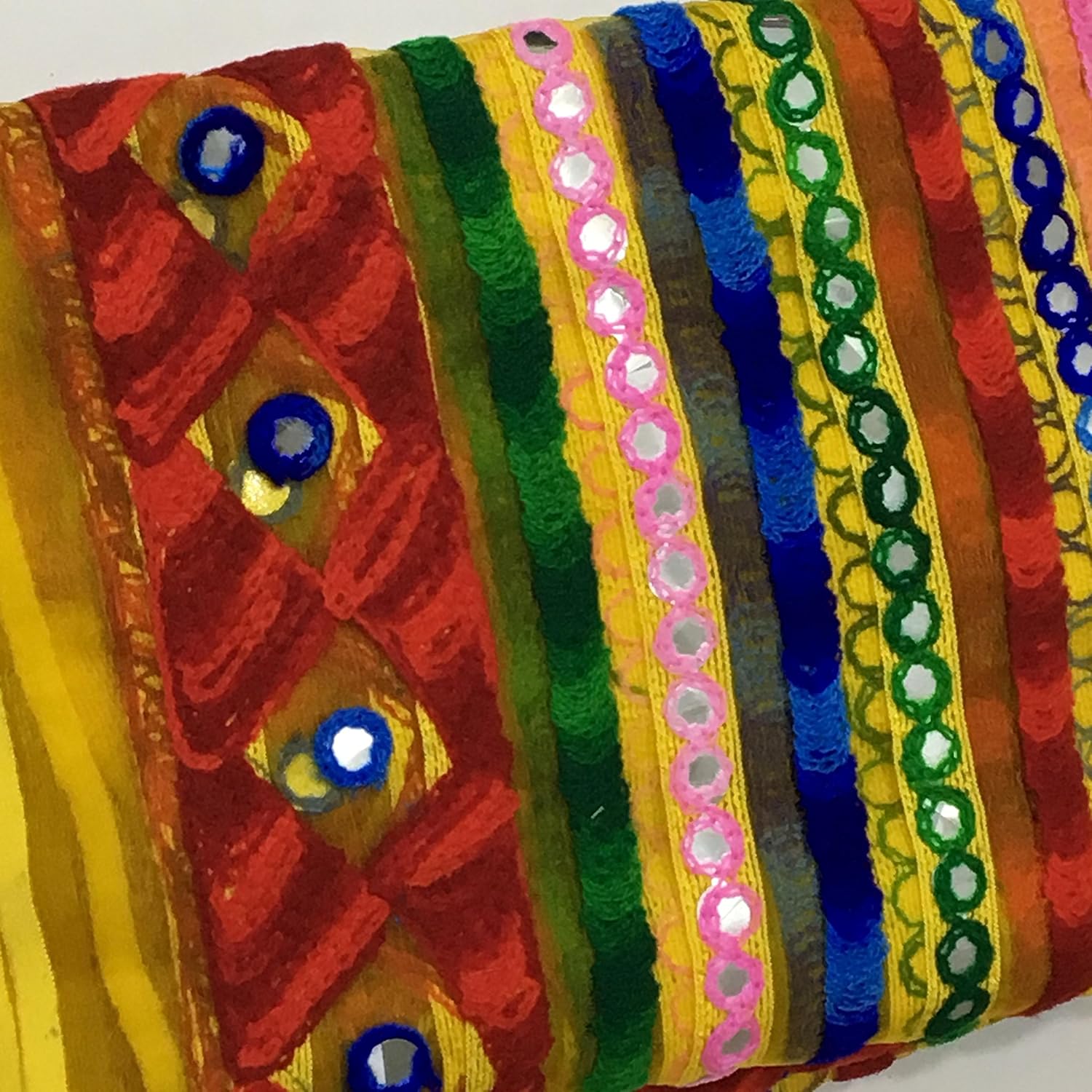 rani saahiba organza phulkari dupatta