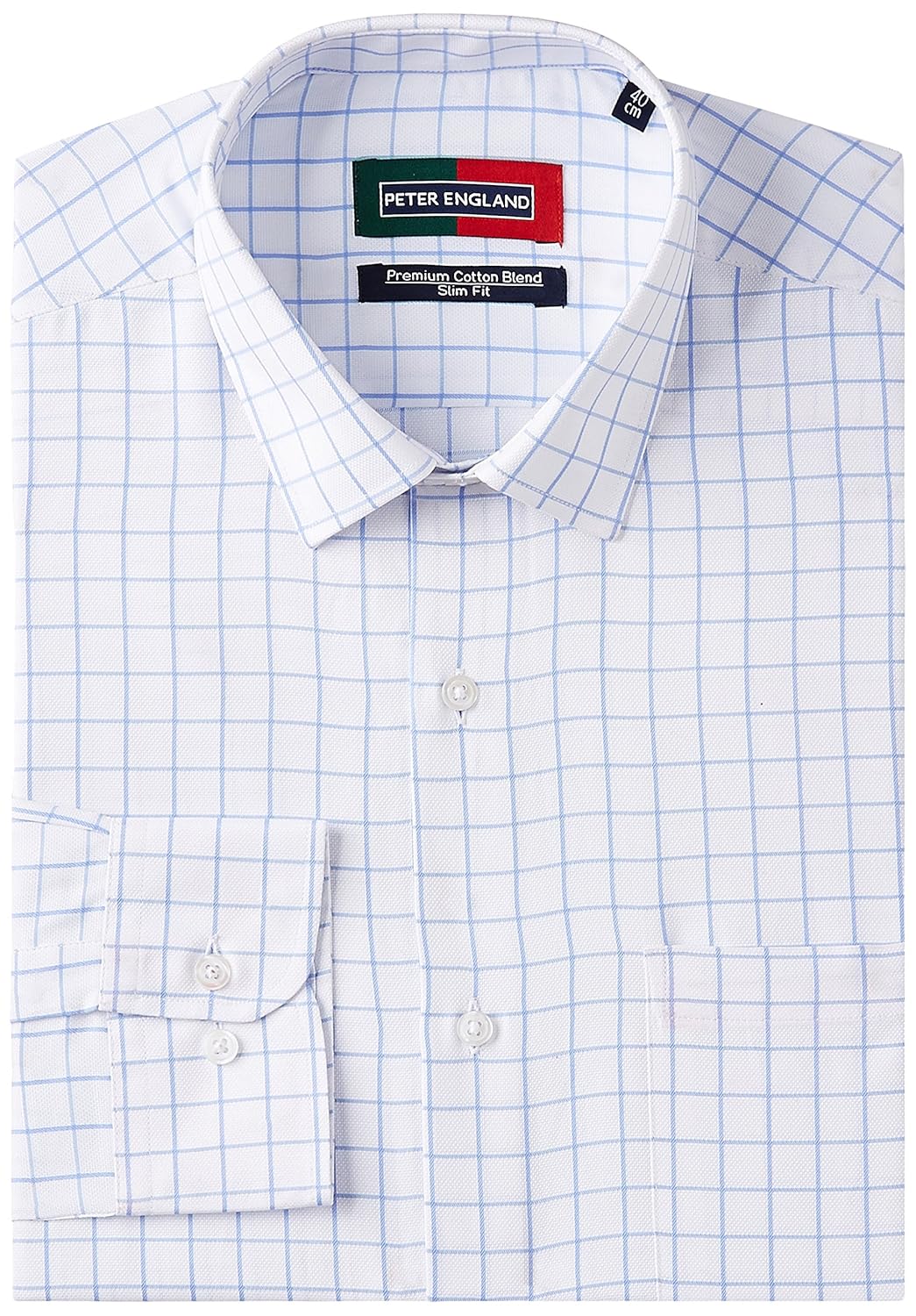 Buy Peter England Men's Formal Shirt (8907306823246_PSF51501028_46