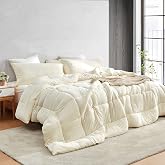 Summertime - Coma Inducer&reg; King Oversized Comforter - Magnolia Natural | Experience Coma Worthy Sleep with Cozy Plush Extra Large Bedding