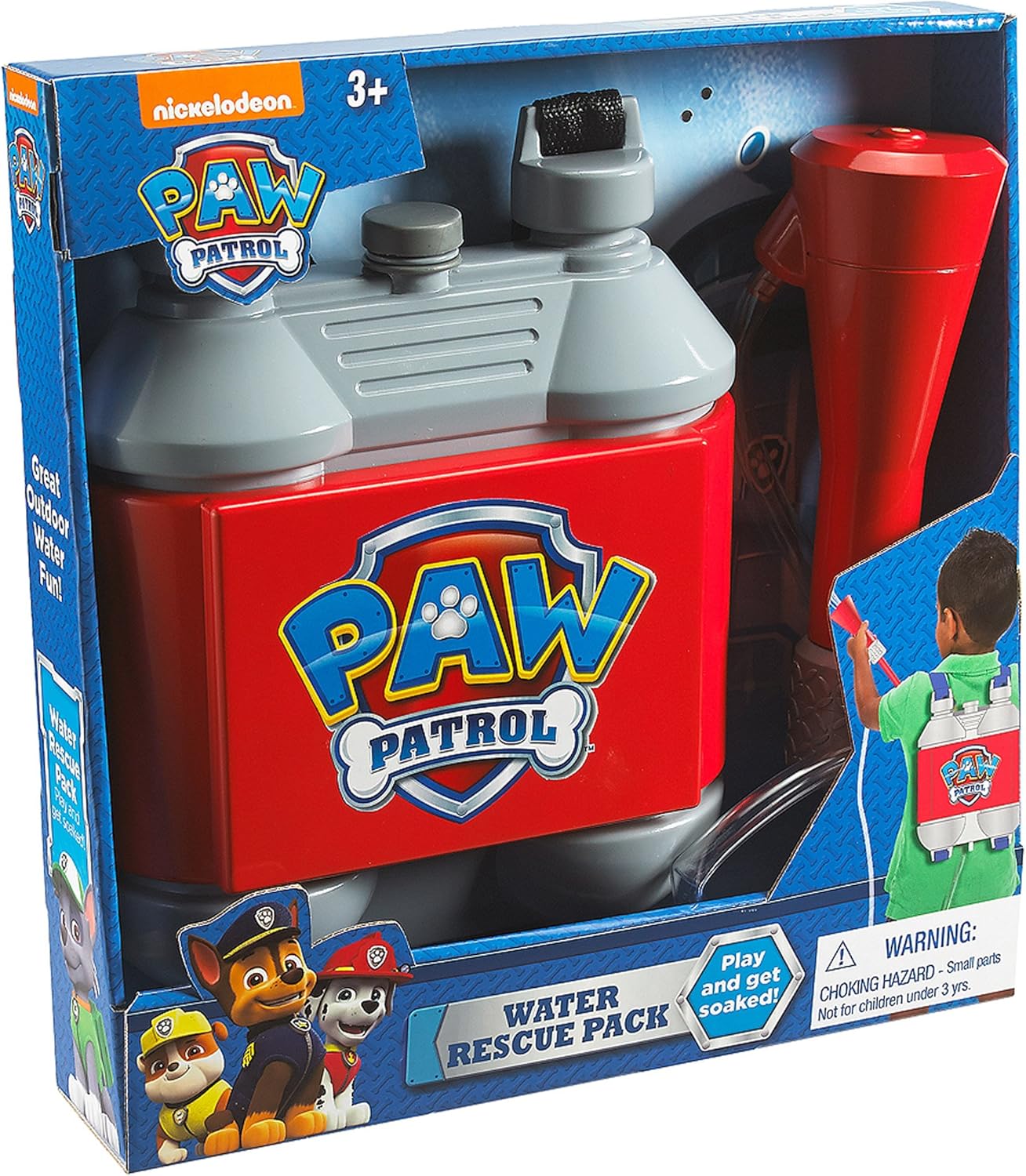 pistola de agua mochila patrulla canina