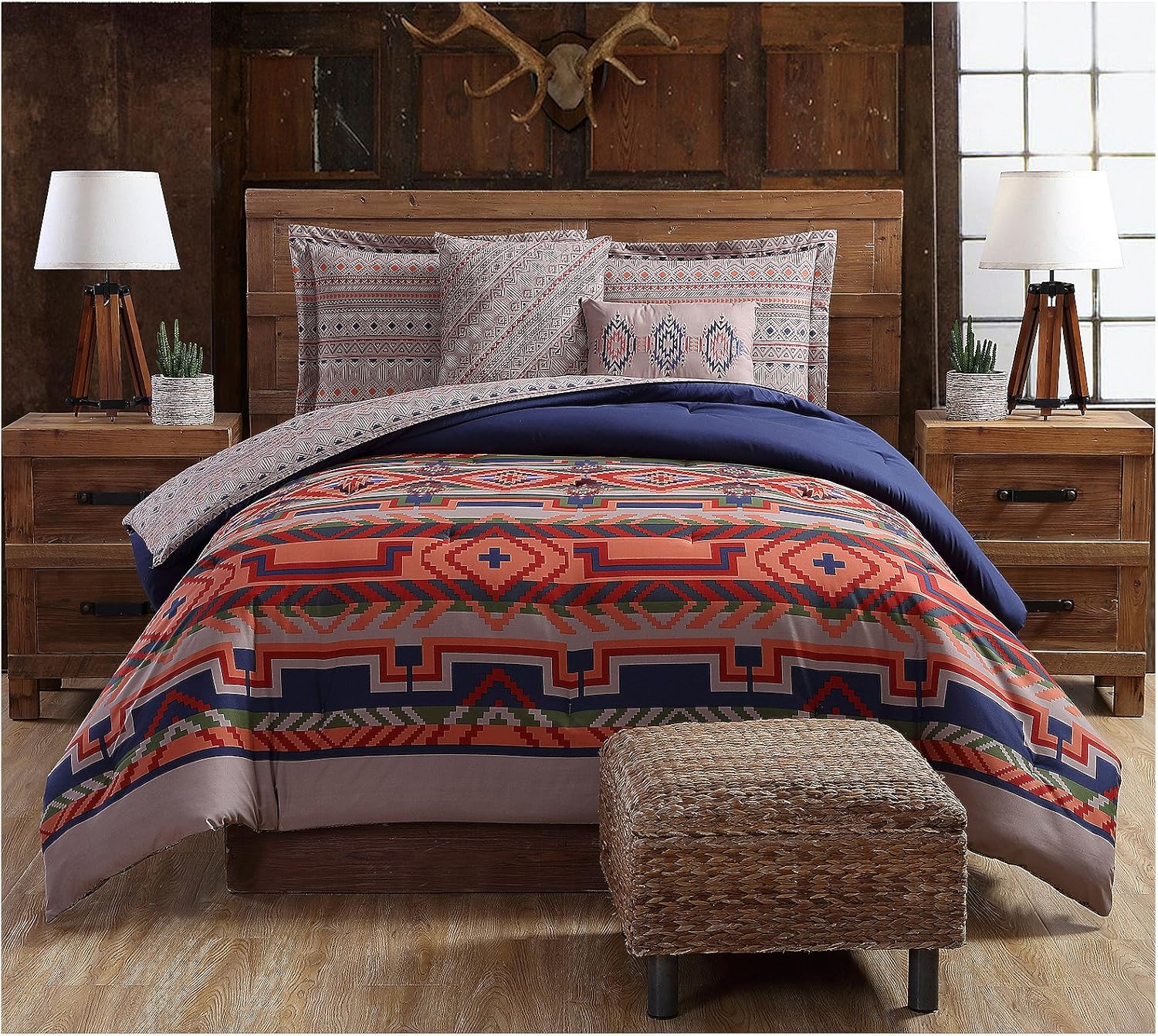 Ruff Hewn Walden Comforter 5 Pc Comforter Set Full Queen Comforter Set Amazon Co Uk Kitchen Home