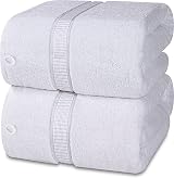 Utopia Towels Premium Jumbo Bath Sheet 90x180 cm 8 Pack White