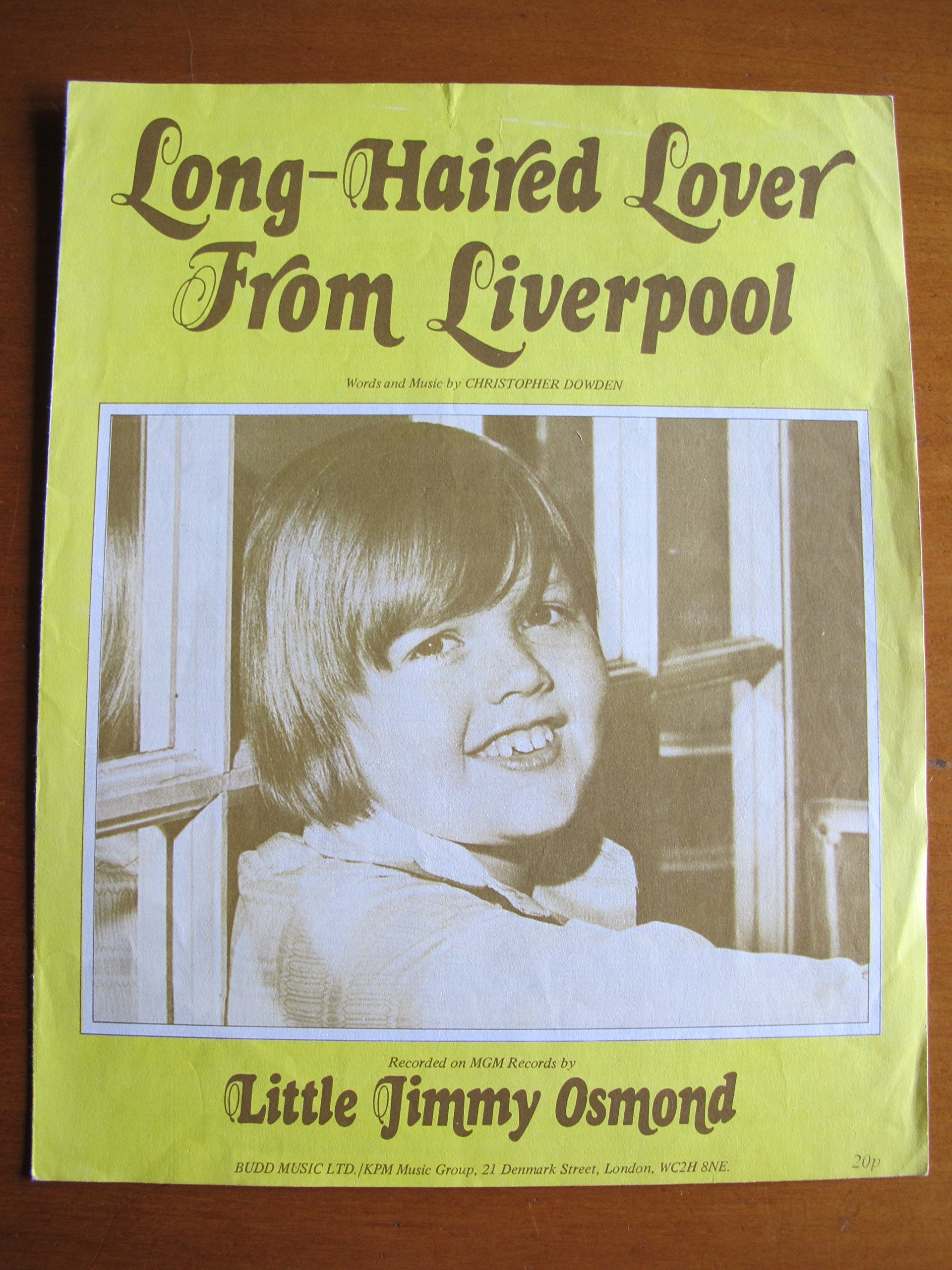 Long Haired Lover From Liverpool As Recorded By Little Jimmy