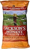 Jackson's Honest Sweet Potato Chips Made with Coconut Oil, 5 Ounce by Jackson's (2-Pack)