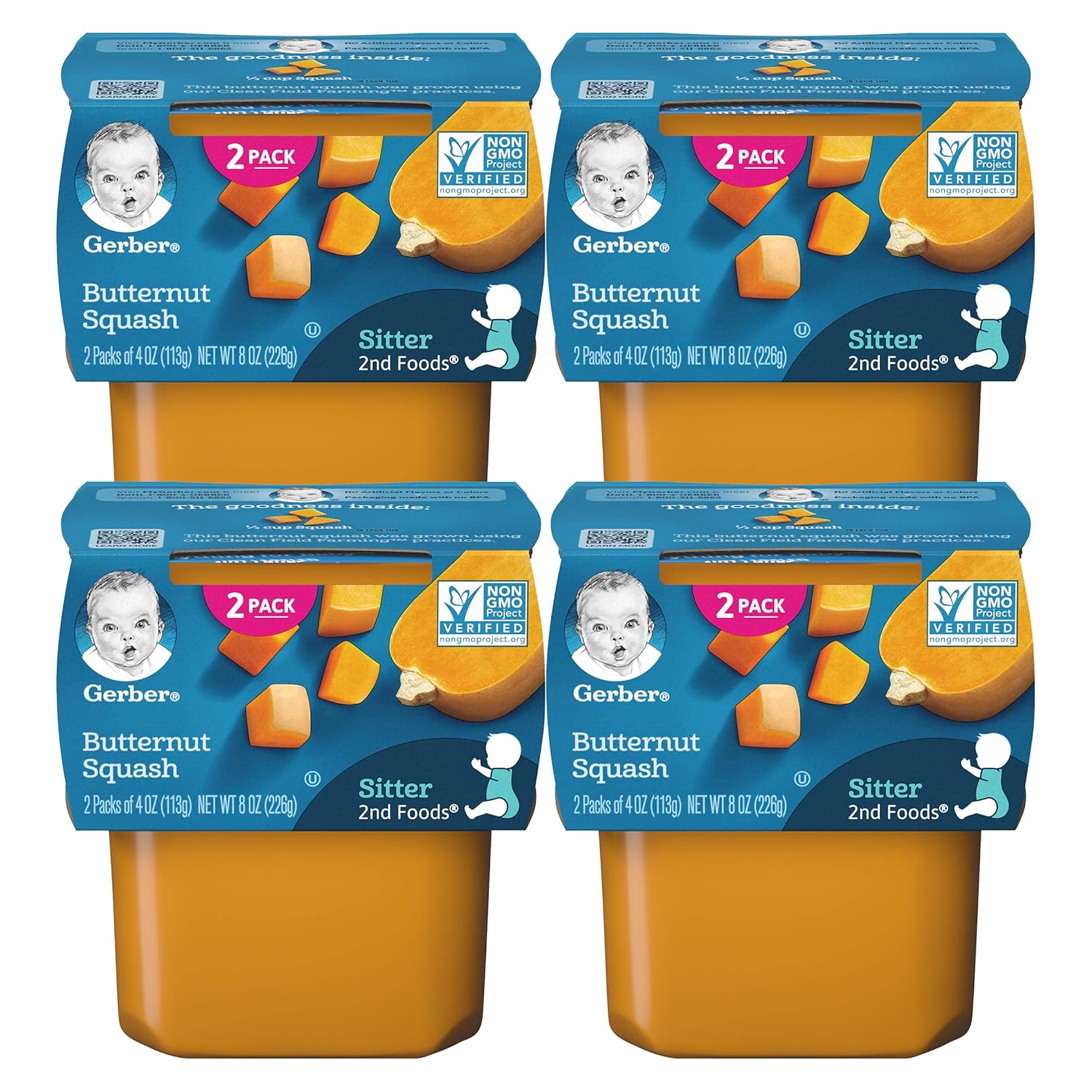 gerber squash baby food