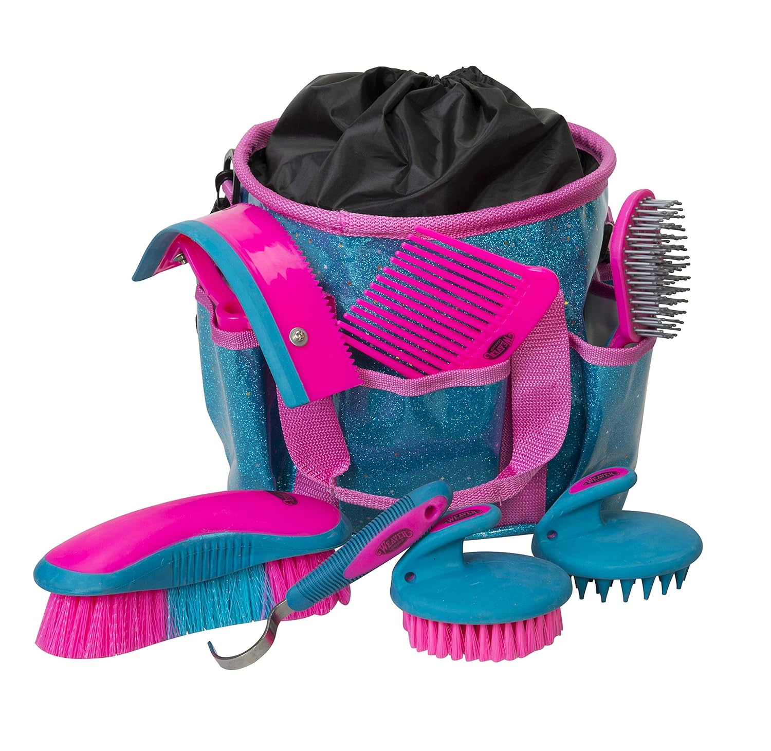 Weaver Leather Grooming Kit Equestrian Horse Brush Hoof 7 Piece Beginners New eBay