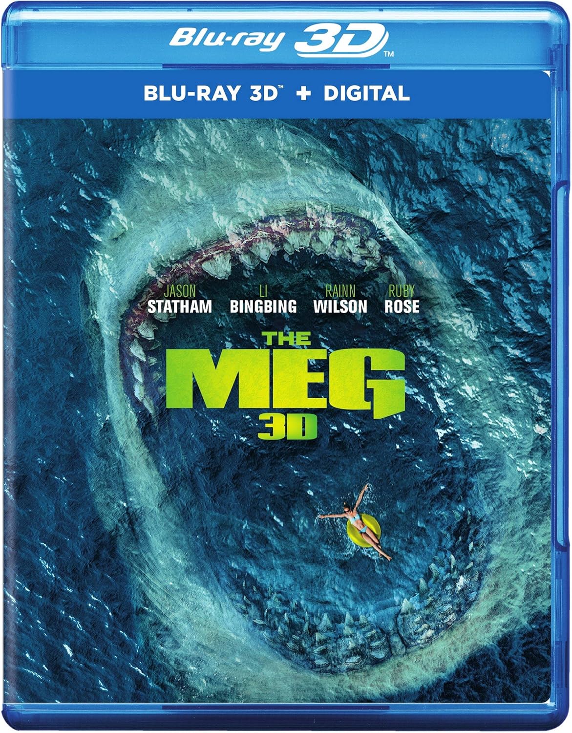 Meg, The (Amazon/HD3DBluray + Digital) (3DBD) Amazon.co.uk Steve