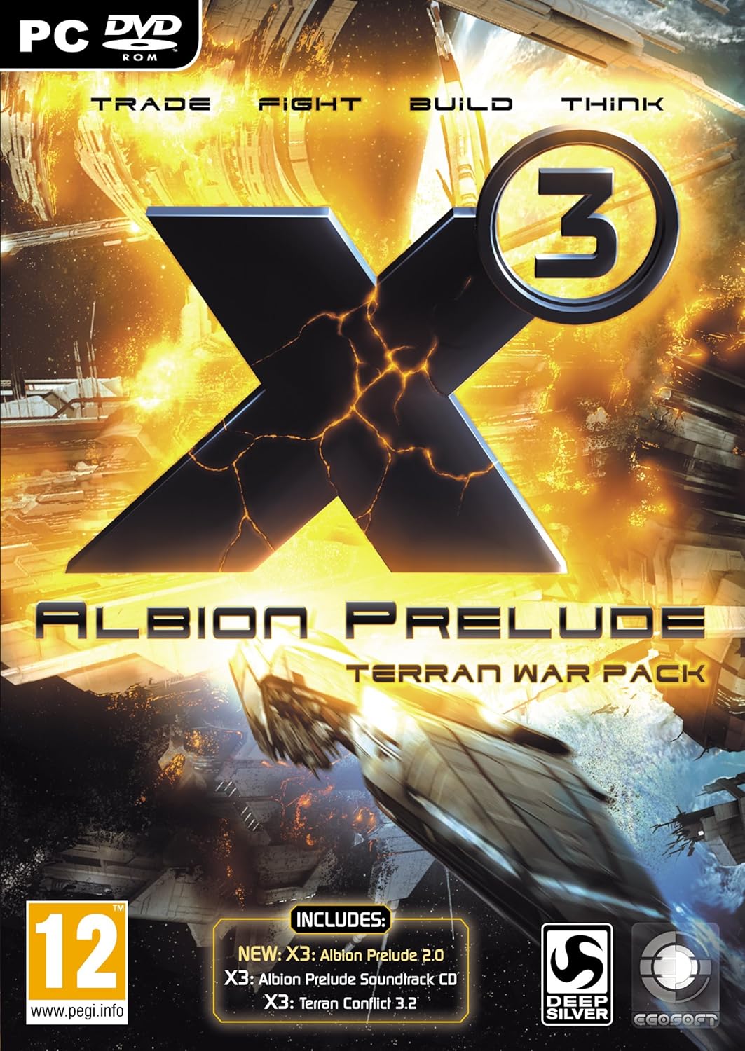 X3 Terran War Pack Pc Dvd Amazon Co Uk Pc Video Games