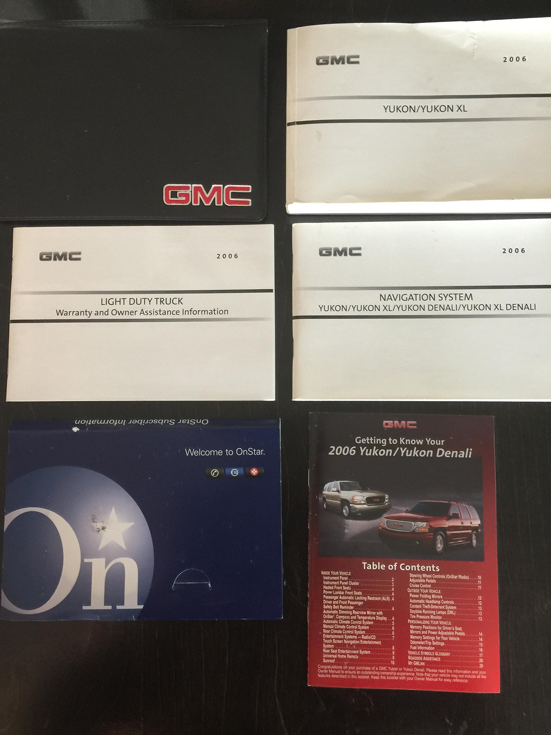 2006 GMC Yukon / Yukon XL Owners Manual Paperback – 2006