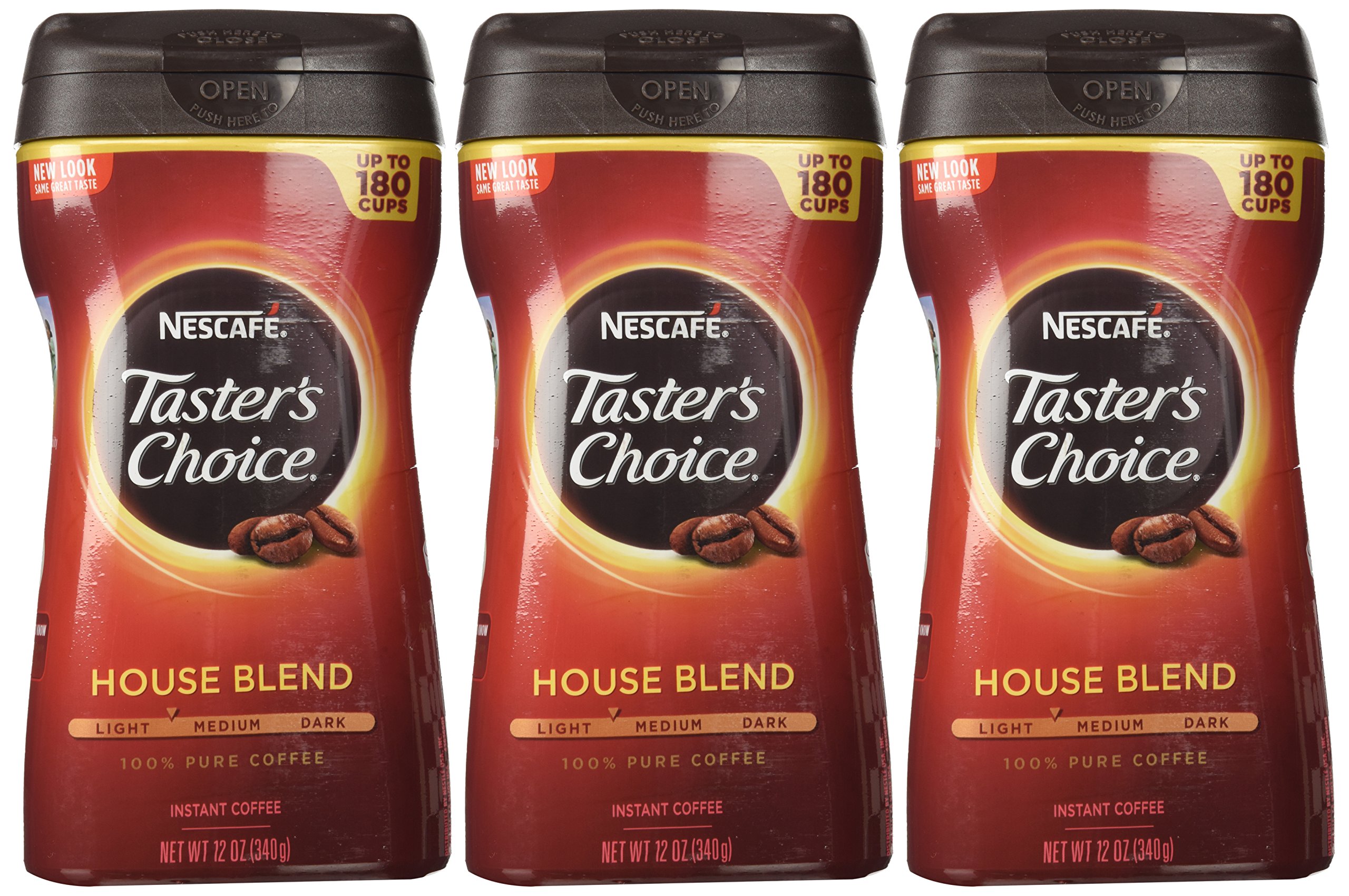 Nescafe Taster's Choice House Blend 12oz. Pack of 3 Buy Online in