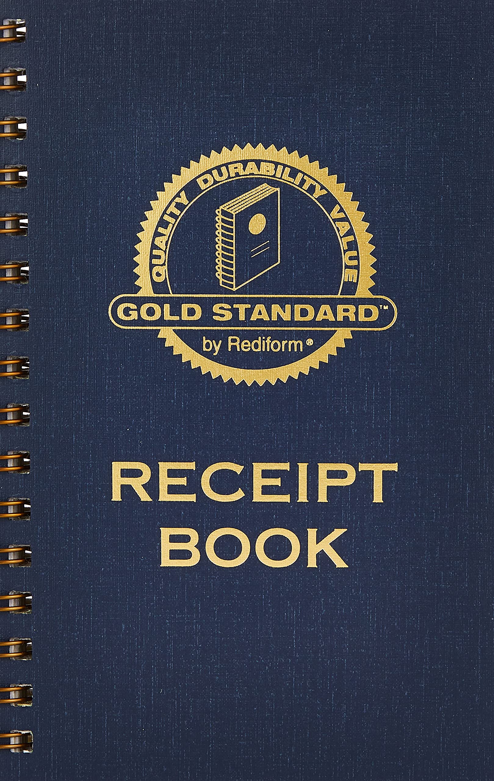 Rediform Money Receipt Book, Gold Standard, Two-Part Carbonless, 8.5 x 5.5, 3 per Page (8L829)