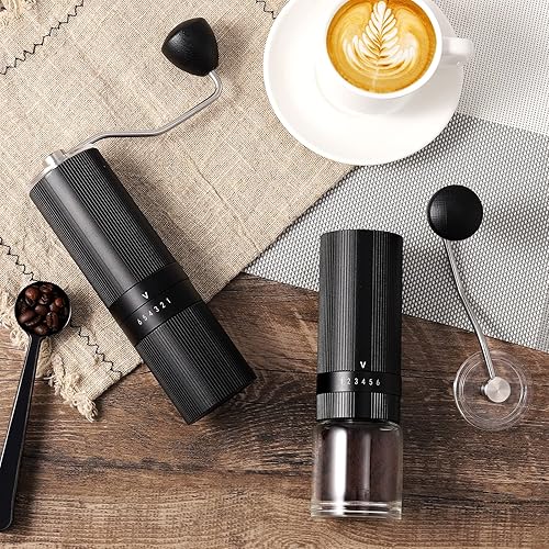 VEVOK CHEF Coffee Grinder Manual Mini Hand Coffee Grinder Portable