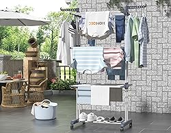 HOMIDEC Clothes Drying Rack, Oversized