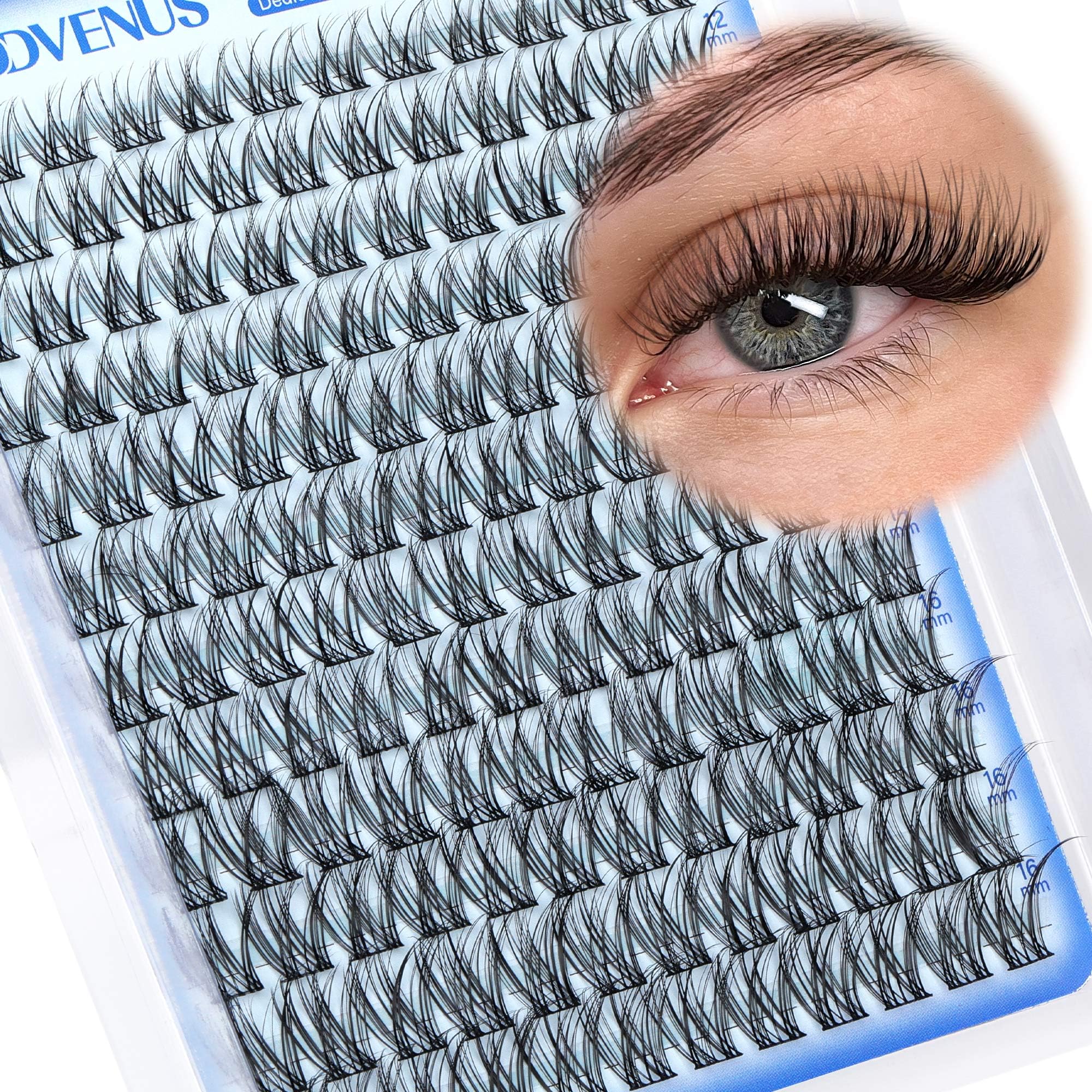 Goddvenus Wispy Lash Clusters 10-16mm Lashes