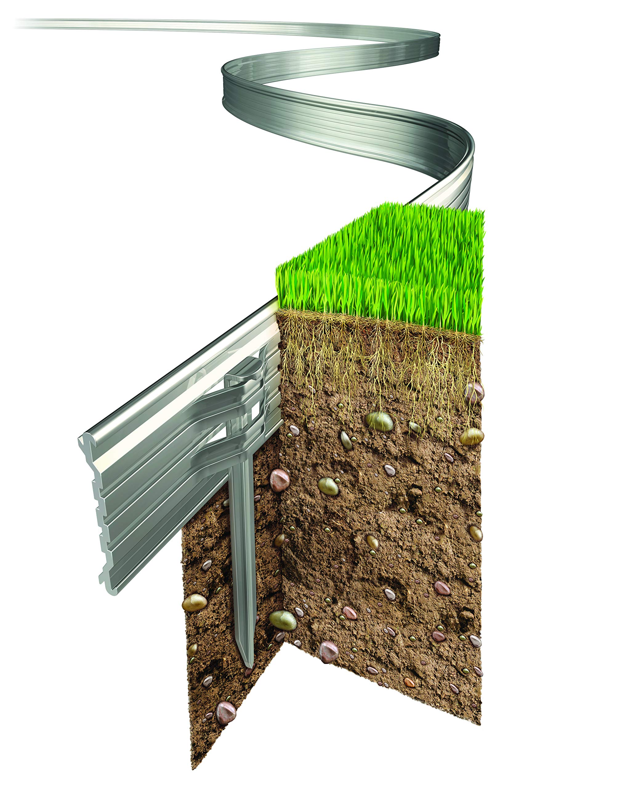 Swift Edge Garden Edging - 12m pack - Natural