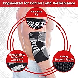Nordic Lifting Elbow Compression Sleeves