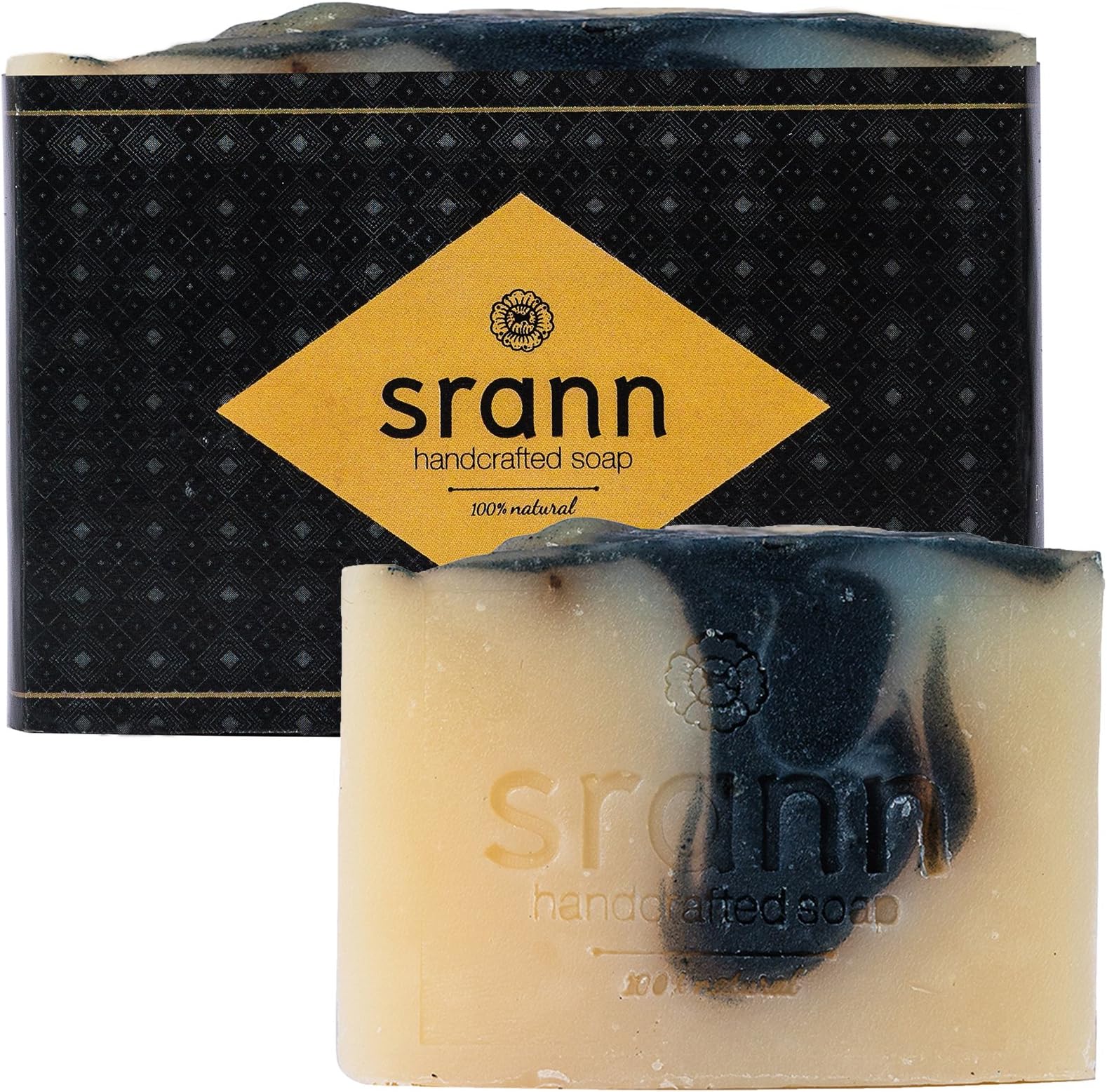 Indigo, Tea Tree & Lavender Face & Body Soap - Gentle & Healing - Thai Spa Quality - Natural Moisturizer From 7 Therapeutic Grade Essential Oils- Handmade, Fair Trade- 4.25 Ounce Bar