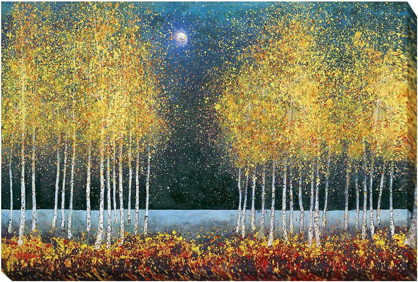 Blue Moon by Melissa GravesBrown Premium GalleryWrapped