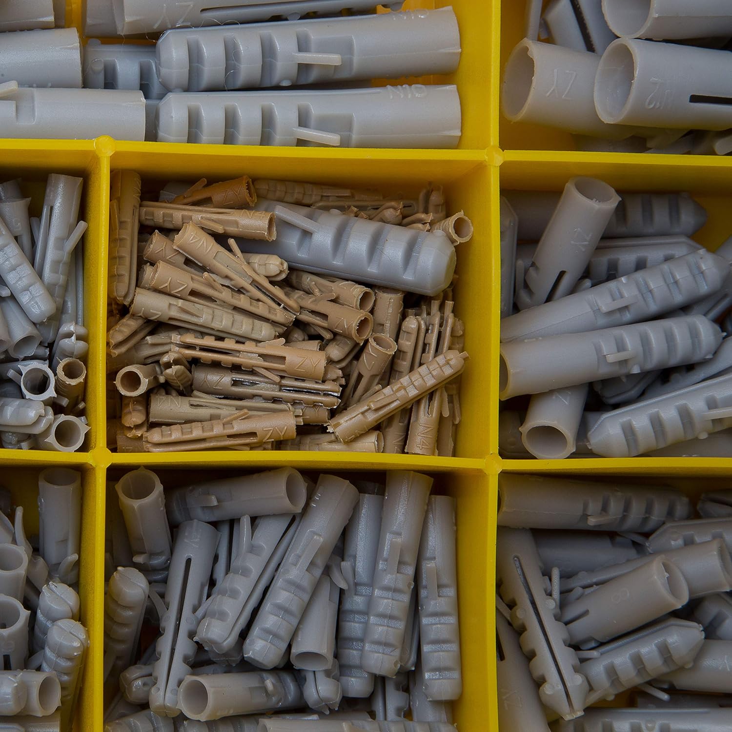 Brackit Drywall Rawlplug Anchor Wall Plug Assortment with Tool Box ...