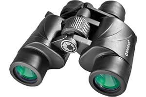BARSKA Escape Porro Zoom Binoculars (Green Lens)